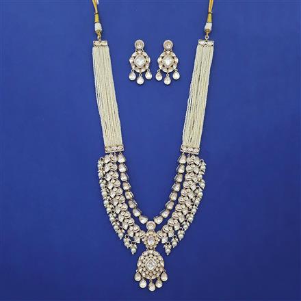 Kundan Layered Necklace with Carat Plating