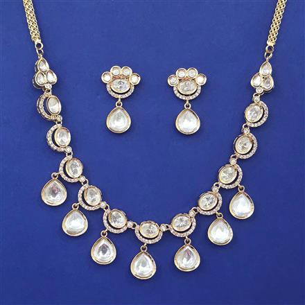 Kundan Classic Necklace with Carat Plating