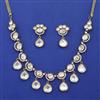 Kundan Classic Necklace with Mehndi Plating