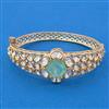 Kundan Openable kada with Carat Plating