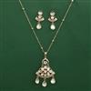 Kundan Meenakari Pendant Set with Carat Plating