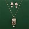 Kundan Classic Pendant Set with Carat Plating
