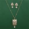 Kundan Classic Pendant Set with Carat Plating