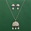Kundan Classic Pendant Set with Carat Plating