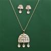 Kundan Classic Pendant Set with Carat Plating