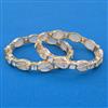 Kundan Openable Bangles with Carat Plating