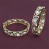 Kundan 2 Pc Openable Bangles with Carat Plating