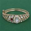 Kundan Pearl Kada with Carat Plating