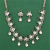 Kundan Classic Necklace with Mehndi Plating