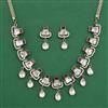 Kundan Classic Necklace with Mehndi Plating