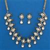 Kundan Classic Necklace with Mehndi Plating