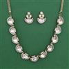 Kundan Classic Necklace with Mehndi Plating