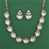 Kundan Classic Necklace with Mehndi Plating