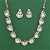 Kundan Classic Necklace with Mehndi Plating