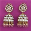Kundan Jhumki with Victorian Plating