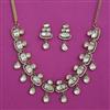 Kundan Classic Necklace with Mehndi Plating