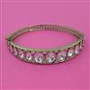 Kundan Openable kada with Mehndi Plating Carat Plating