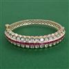 Kundan Openable kada with Carat Plating