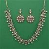 Kundan Classic Necklace with Mehndi Plating