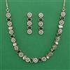 Kundan Classic Necklace with Mehndi Plating