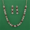 Kundan Classic Necklace with Mehndi Plating