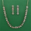 Kundan Classic Necklace with Mehndi Plating