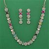 Kundan Classic Necklace with Mehndi Plating