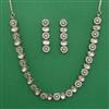 Kundan Classic Necklace with Mehndi Plating