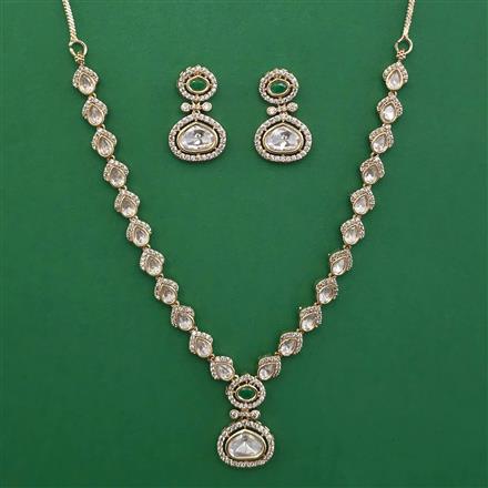 Kundan Classic Necklace with Carat Plating