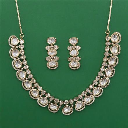 Kundan Classic Necklace with Carat Plating