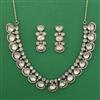 Kundan Classic Necklace with Mehndi Plating