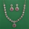Kundan Classic Necklace with Mehndi Plating