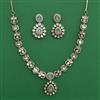 Kundan Classic Necklace with Mehndi Plating