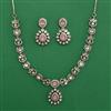 Kundan Classic Necklace with Mehndi Plating
