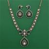 Kundan Classic Necklace with Mehndi Plating