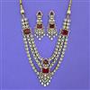 Kundan Layered Necklace with Mehndi Plating