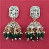 Kundan Jhumki with Carat Plating