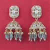 Kundan Jhumki with Carat Plating