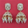 Kundan Jhumki with Carat Plating