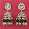 Kundan Jhumki with Carat Plating