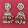 Kundan Jhumki with Carat Plating