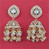 Kundan Jhumki with Carat Plating