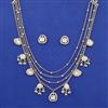 Kundan Layered Necklace with Carat Plating
