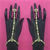 Kundan Adjustable Hath Pan with Mehndi Plating
