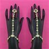 Kundan Adjustable Hath Pan with Mehndi Plating