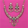Kundan Classic Necklace with Victorian Plating