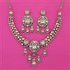 Kundan Classic Necklace with Victorian Plating