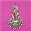 Kundan Pearl Pasa with Mehndi Plating