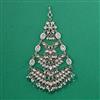 Kundan Pearl Pasa with Mehndi Plating