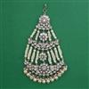 Kundan Pearl Pasa with Mehndi Plating